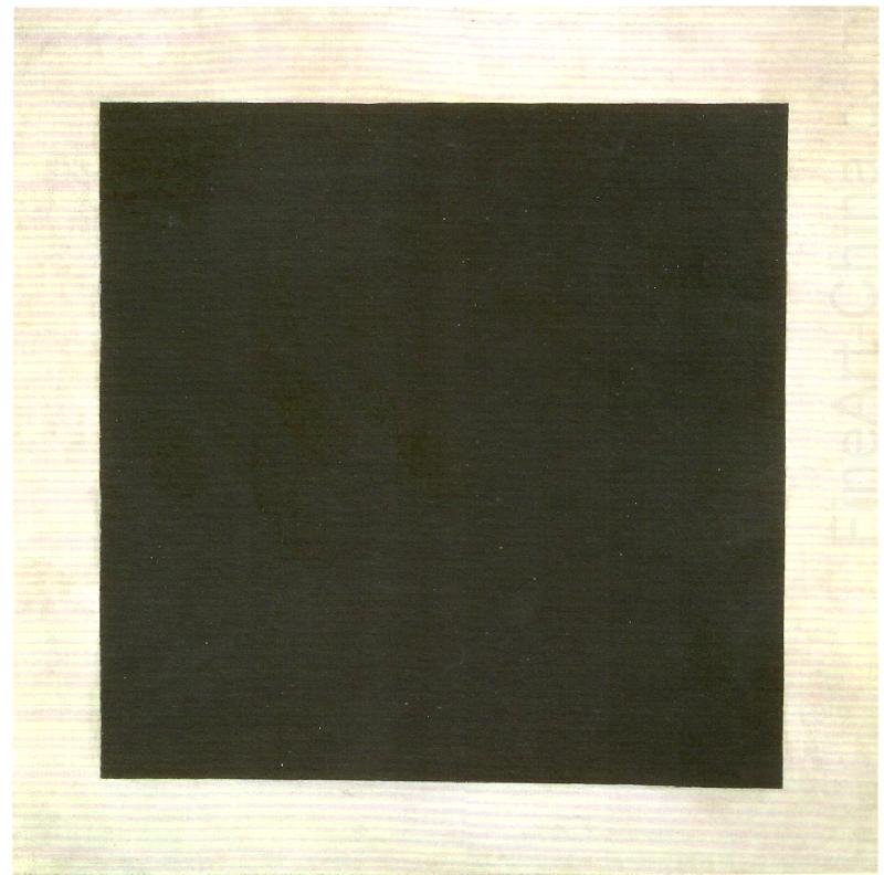 Kazimir Malevich black square china oil painting image